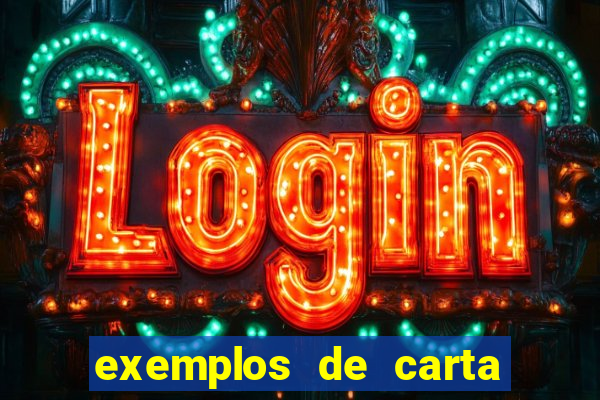 exemplos de carta do leitor